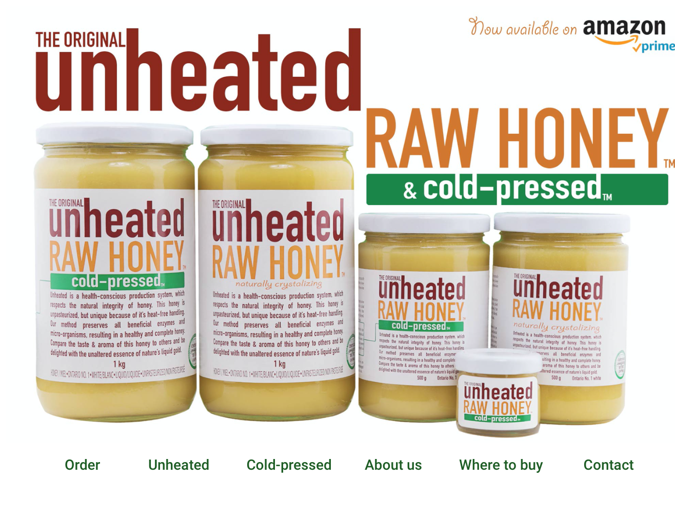 Unheated Honey